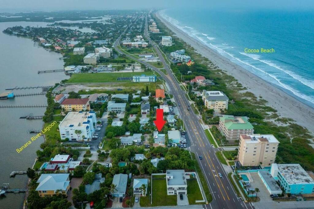 Beach House W/Putting Green/Game Rm/Rooftop Deck Cocoa Beach Eksteriør billede