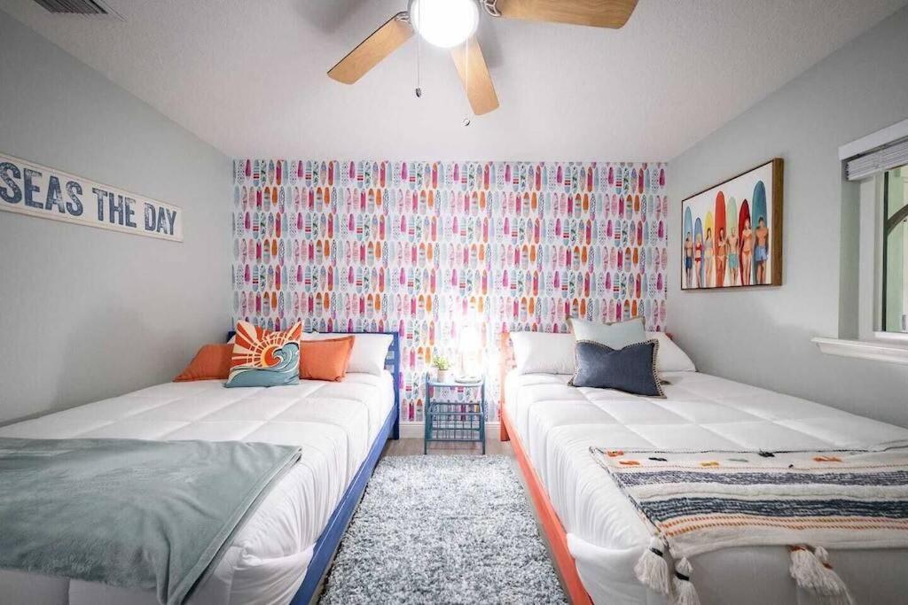 Beach House W/Putting Green/Game Rm/Rooftop Deck Cocoa Beach Eksteriør billede