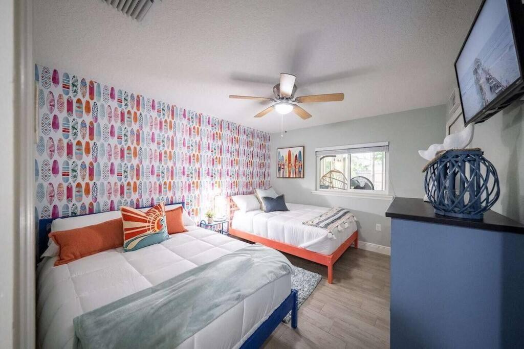 Beach House W/Putting Green/Game Rm/Rooftop Deck Cocoa Beach Eksteriør billede